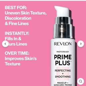 🆕 NWT sealed Revlon Photoready Prime Plus Perfecting makeup & skincare primer